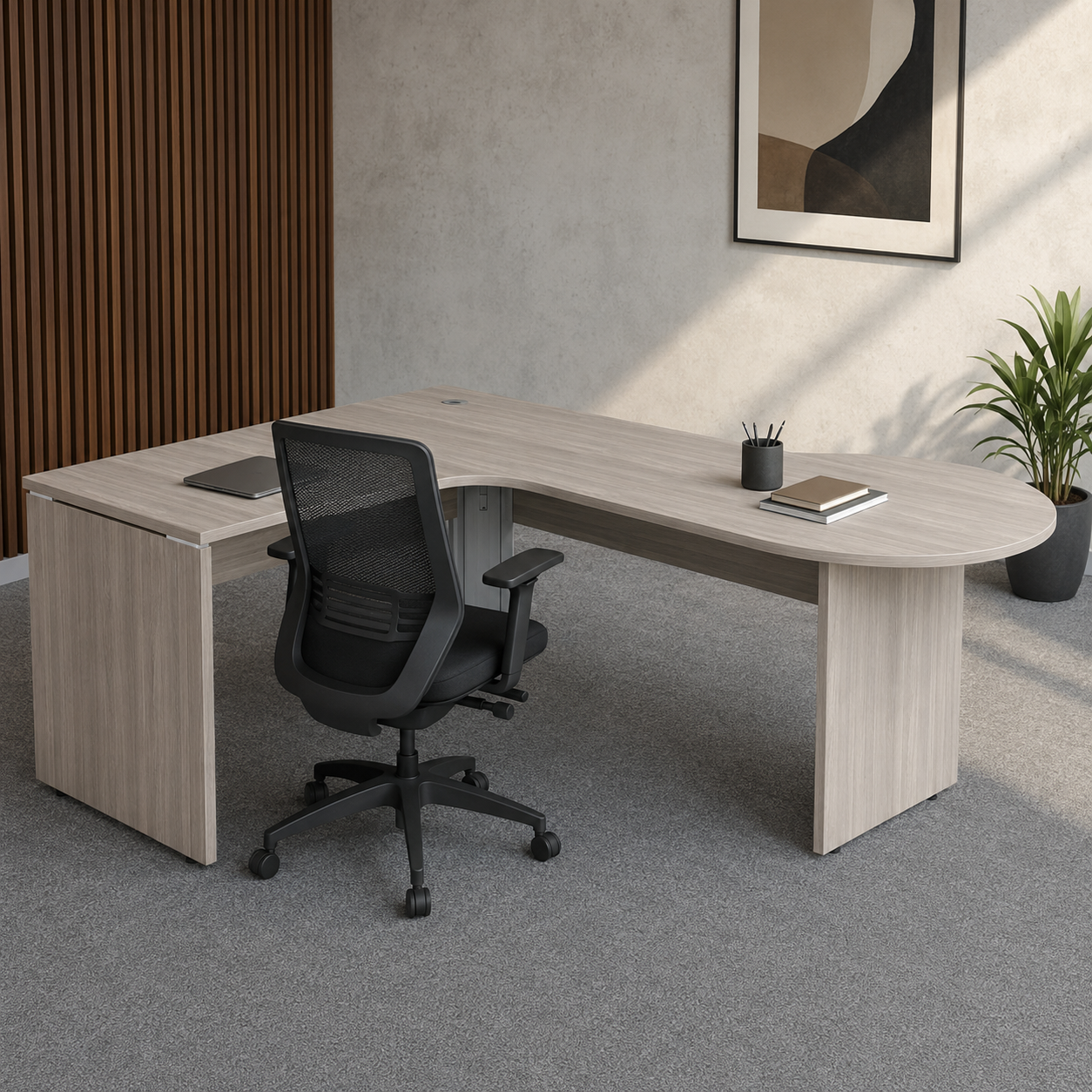 MESA DELTA GERENTE | PRIMA CLEAN 25 MM