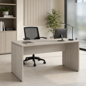 MESA RETA PÉ PAINEL | PRIMA CLEAN 25 MM