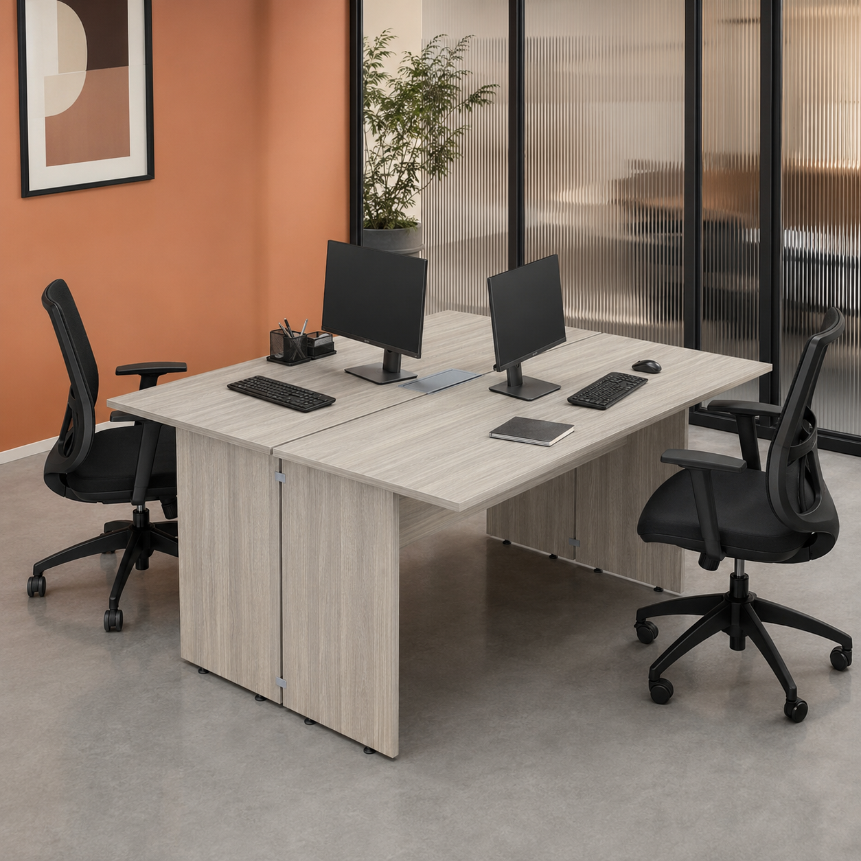 PLATAFORMA DUPLA CENTRAL | PRIMA CLEAN 25mm