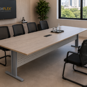 MESA DE REUNIÃO RETANGULAR | LINHA GOLD