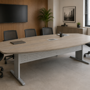 MESA DE REUNIÃO SEMIOVAL | LINHA GOLD