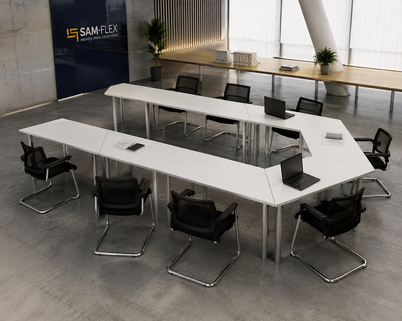 MESA TRAPEZOIDAL | LINHA GOLD
