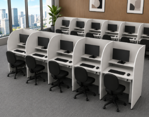 MESA CALL CENTER SIMPLES SEM ABAFADORES