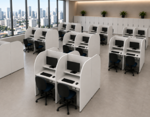 CALL CENTER DUPLO SEM ABAFADORES